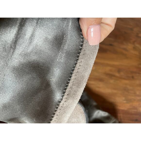 STUART WEITZMAN Taupe Suede OTK Boot Over the Knee SEXY Size 9 Heels / Shoes - Picture 3 of 4